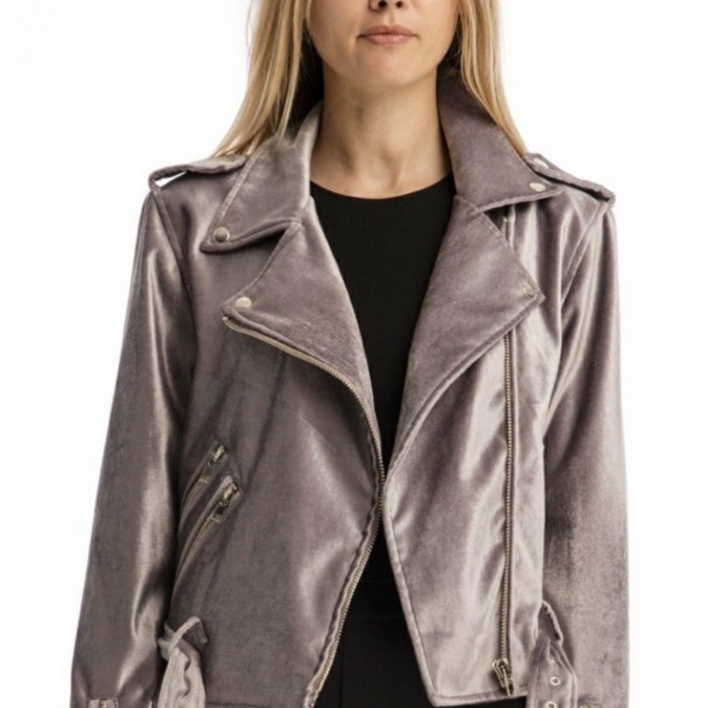 Walter Baker Violet Velvet Jacket